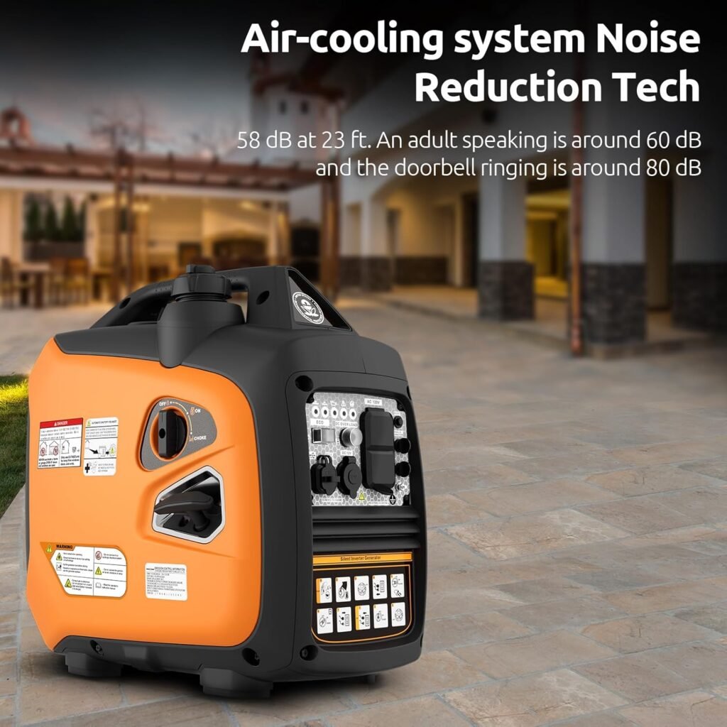 Oxseryn 5000W Inverter Generator Gas Powered