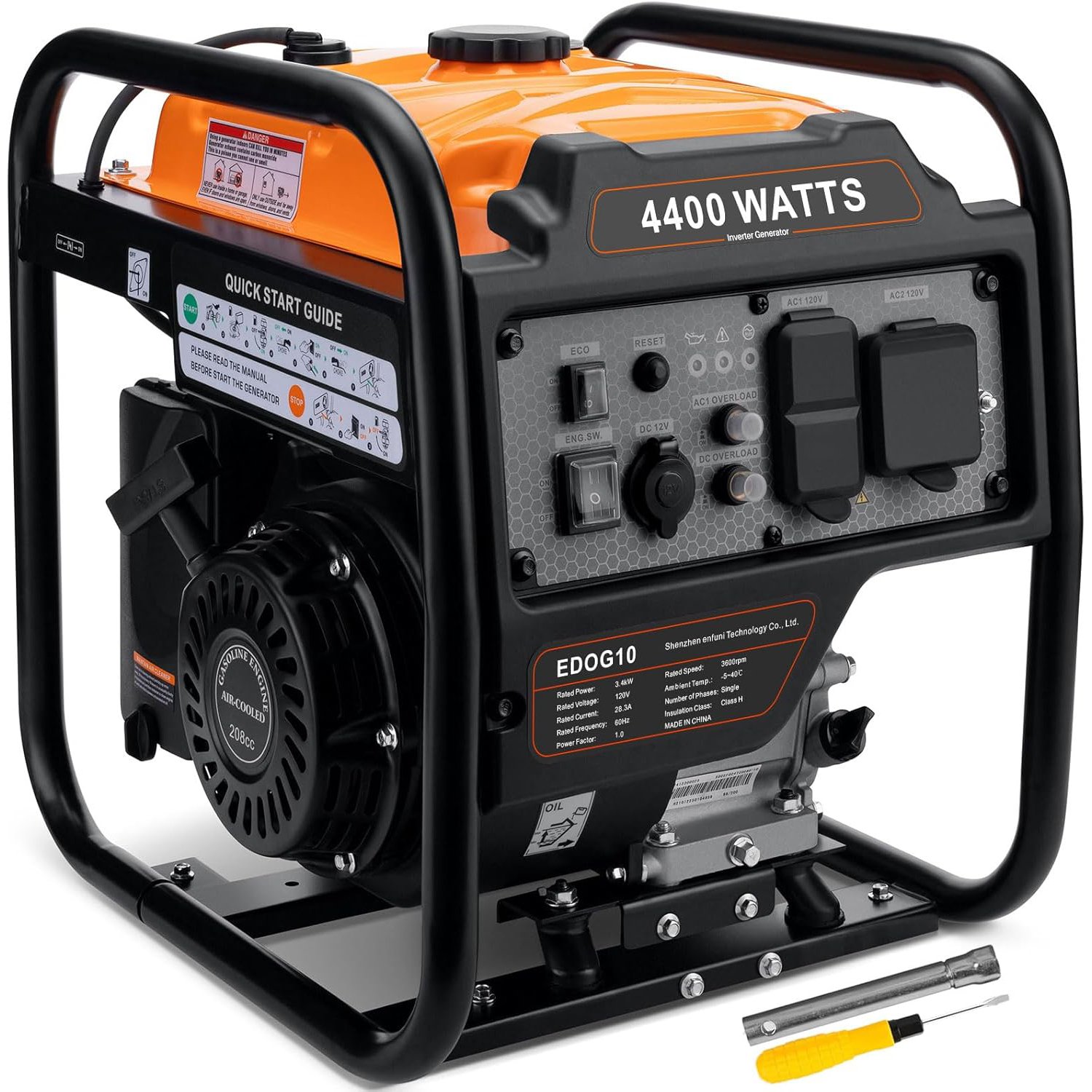 Oxseryn 4400-Watts Inverter Generator