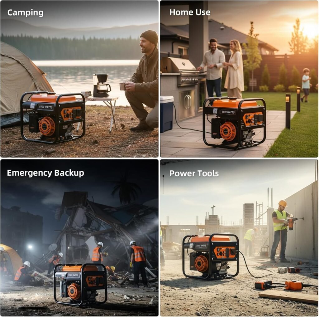Oxseryn 5000W Inverter Generator for camping